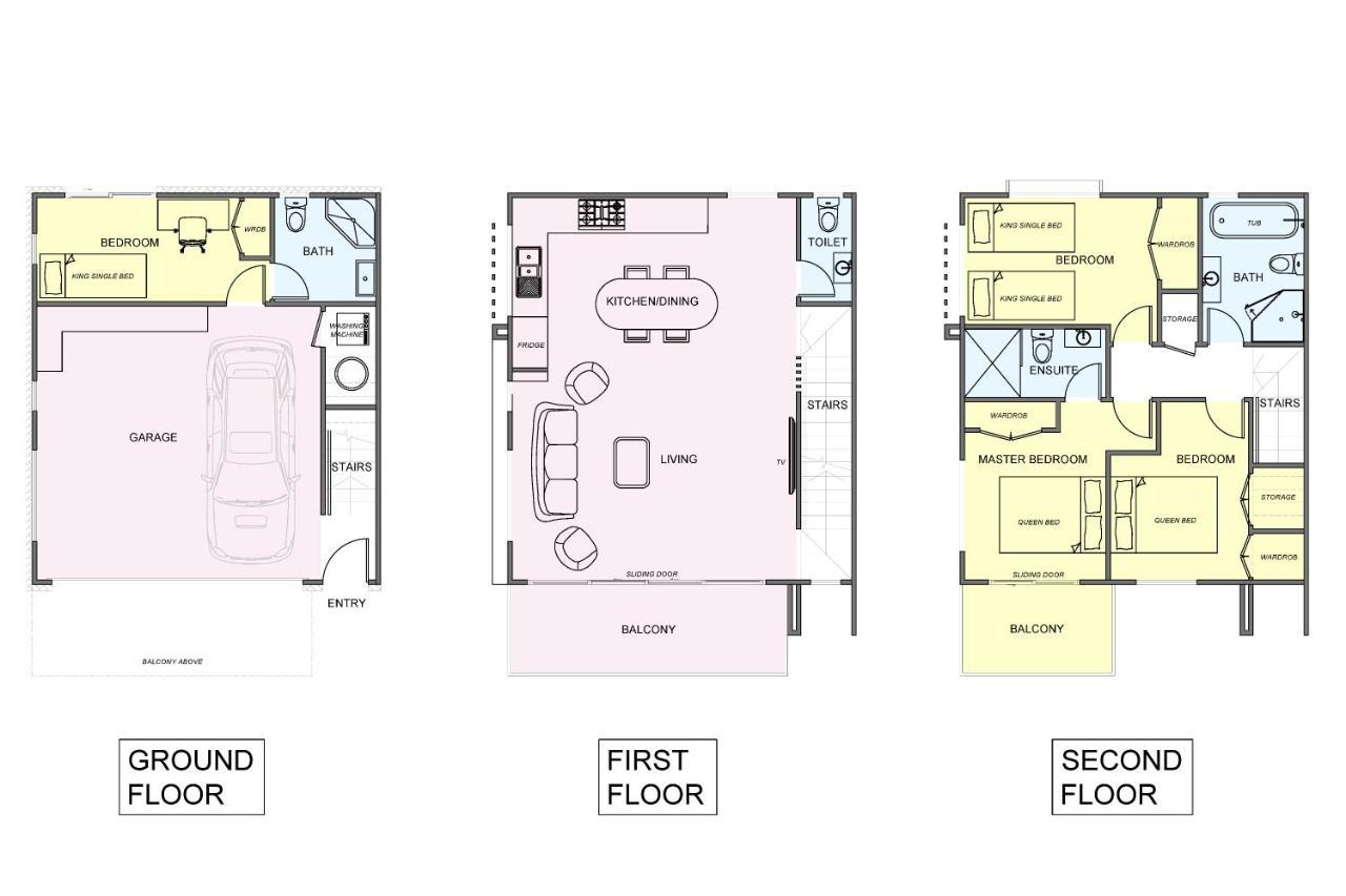 Luxury Brand New Designer Living Apartment Auckland Exterior photo